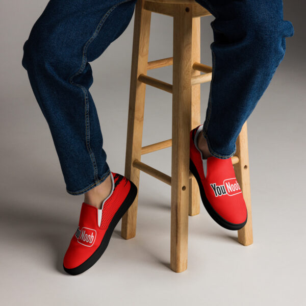 You Noob Men’s slip-on canvas shoes - Image 15
