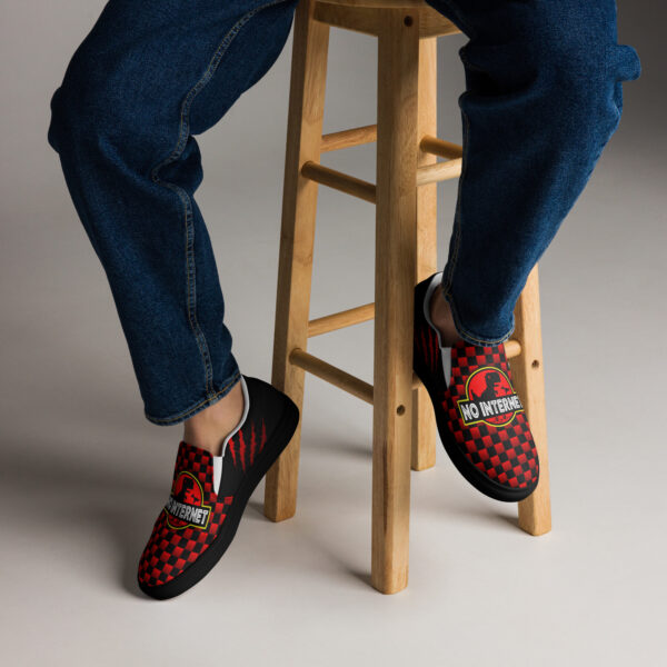 No Internet Men’s slip-on canvas shoes - Image 15