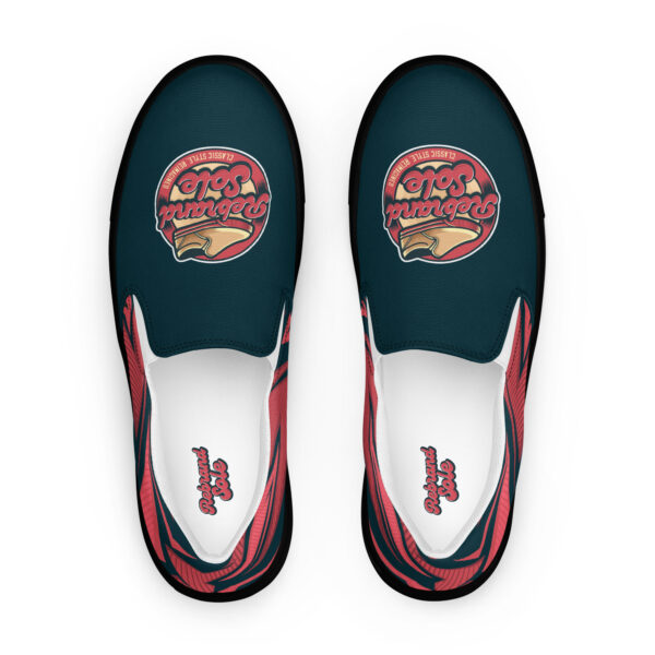 Rebrand Sole Men’s slip-on canvas shoes - Image 12