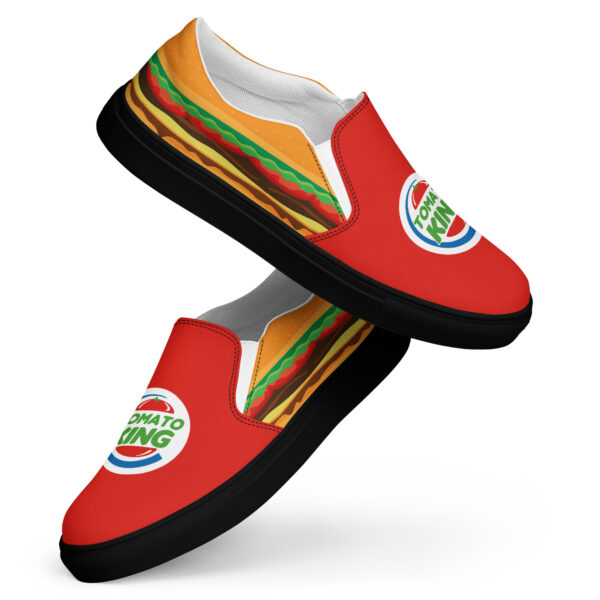 Tomato King Men’s slip-on canvas shoes - Image 11