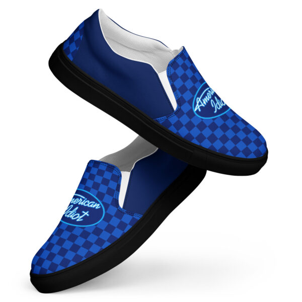 American Idiot Men’s slip-on canvas shoes - Image 21
