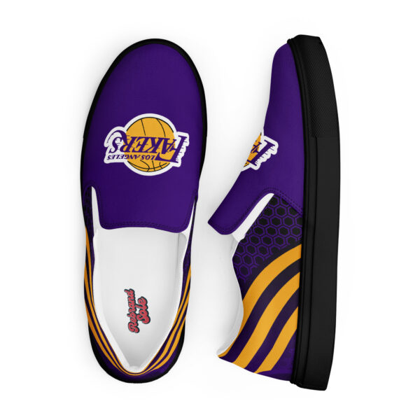 Los Angeles Fakers Men’s slip-on canvas shoes - Image 18