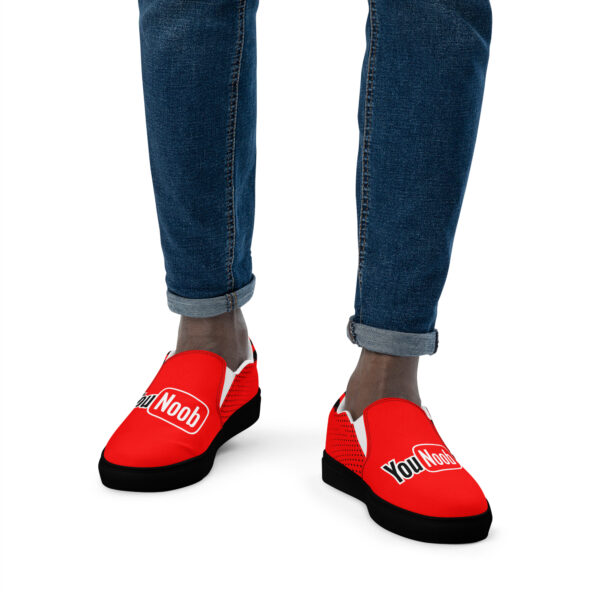 You Noob Men’s slip-on canvas shoes - Image 11