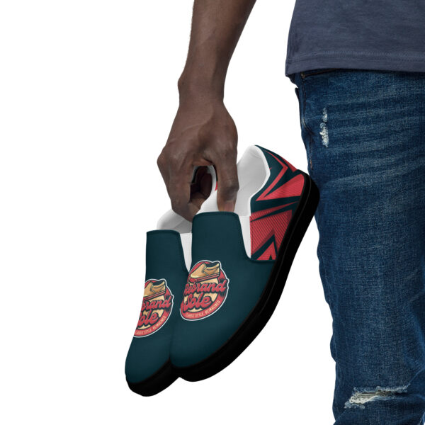 Rebrand Sole Men’s slip-on canvas shoes - Image 17
