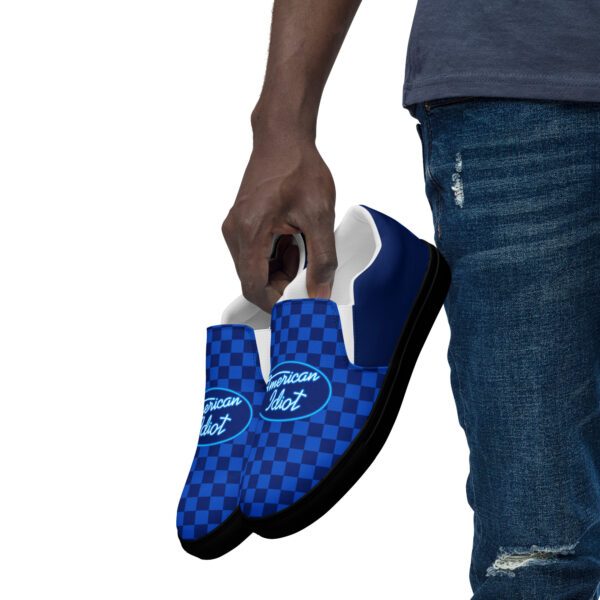 American Idiot Men’s slip-on canvas shoes - Image 17