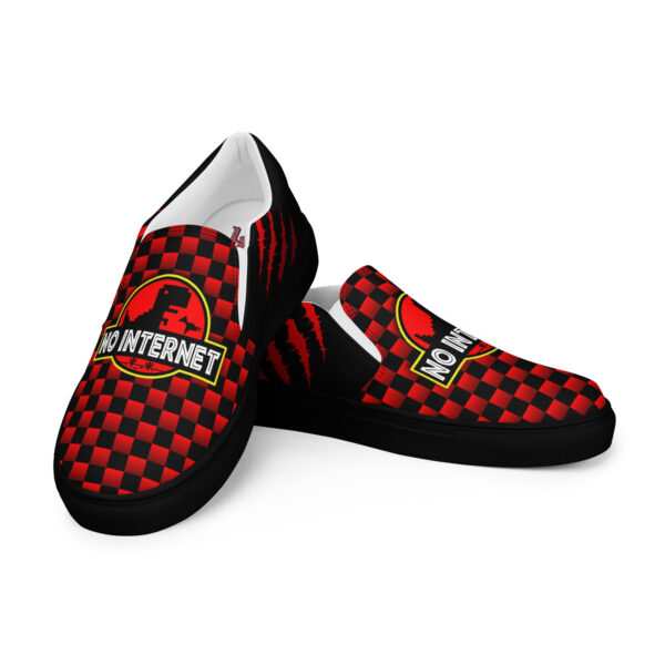 No Internet Men’s slip-on canvas shoes - Image 19