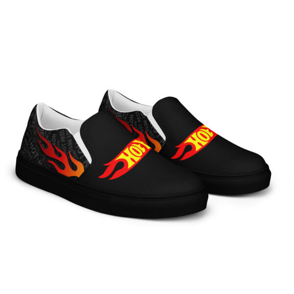 Hot Mess Men’s slip-on canvas shoes - Image 20