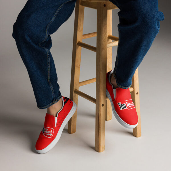 You Noob Men’s slip-on canvas shoes - Image 5