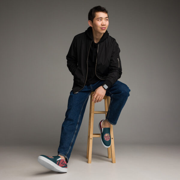 Rebrand Sole Men’s slip-on canvas shoes - Image 4