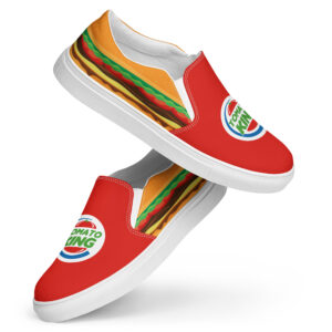 Tomato King Men’s slip-on canvas shoes