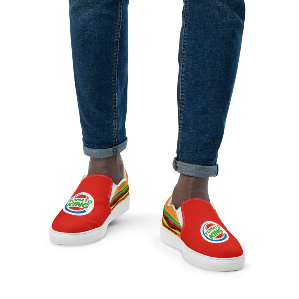 Tomato King Men’s slip-on canvas shoes - Image 8