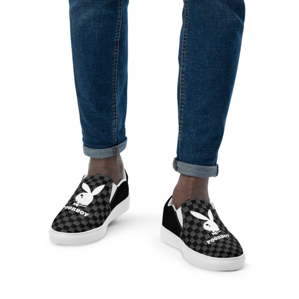 Poorboy Men’s slip-on canvas shoes - Image 2