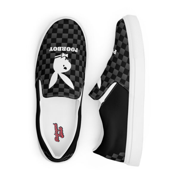 Poorboy Men’s slip-on canvas shoes - Image 7