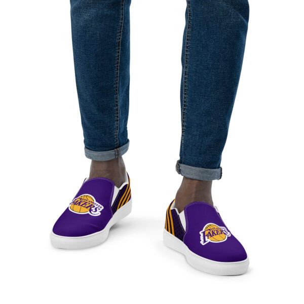 Los Angeles Fakers Men’s slip-on canvas shoes - Image 2