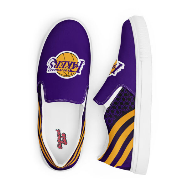 Los Angeles Fakers Men’s slip-on canvas shoes - Image 8