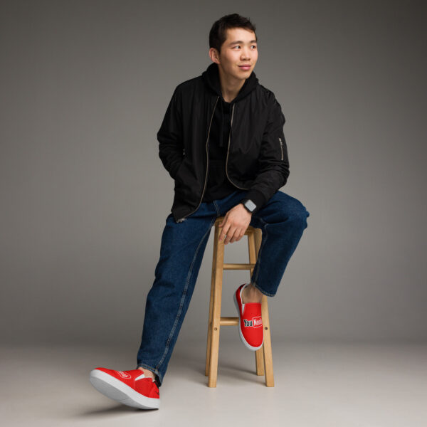 You Noob Men’s slip-on canvas shoes - Image 6