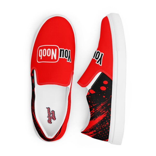 You Noob Men’s slip-on canvas shoes - Image 8