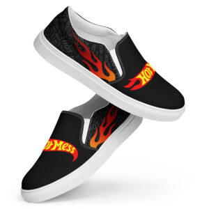 Hot Mess Men’s slip-on canvas shoes