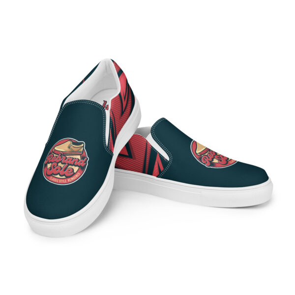 Rebrand Sole Men’s slip-on canvas shoes - Image 7