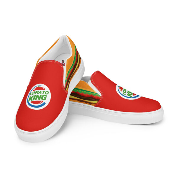 Tomato King Men’s slip-on canvas shoes - Image 10