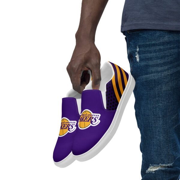 Los Angeles Fakers Men’s slip-on canvas shoes - Image 7