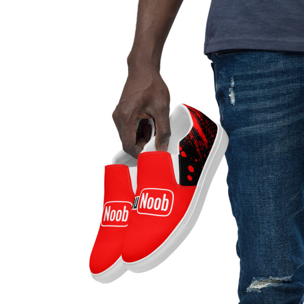 You Noob Men’s slip-on canvas shoes - Image 7