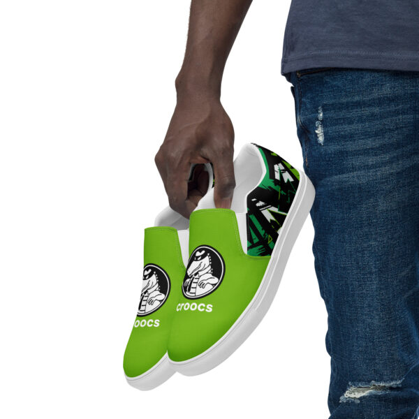 Croocs Men’s slip-on canvas shoes - Image 7