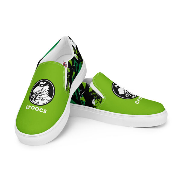 Croocs Men’s slip-on canvas shoes - Image 9