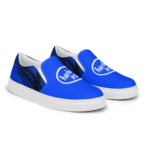 Hacker Inside Men’s slip-on canvas shoes - Image 10