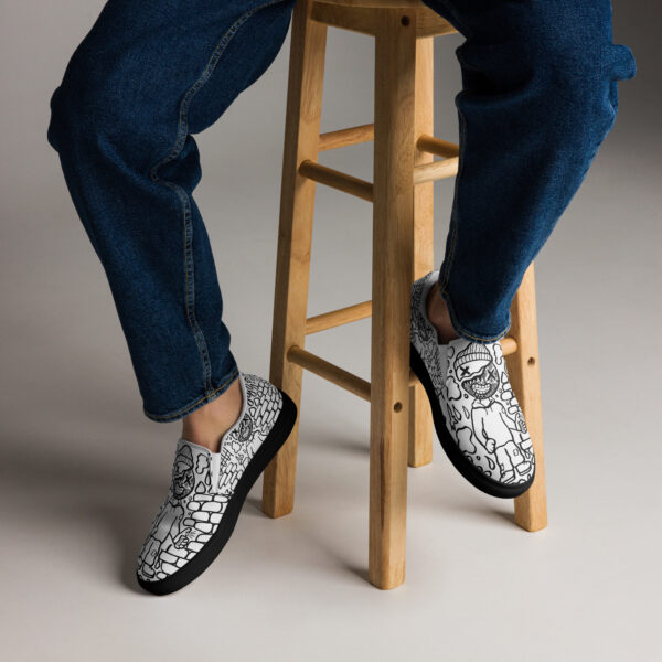 Mr. Split v9 Men’s slip-on canvas shoes - Image 10