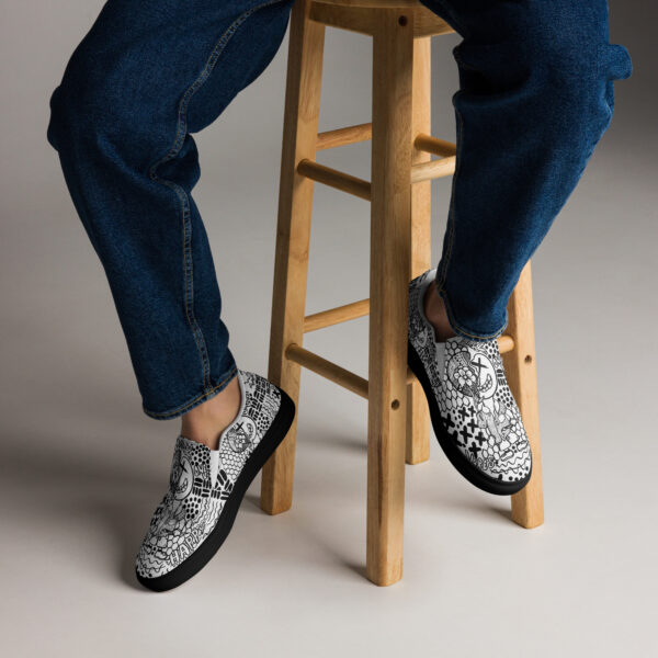 Mr. Split v10 Men’s slip-on canvas shoes - Image 6