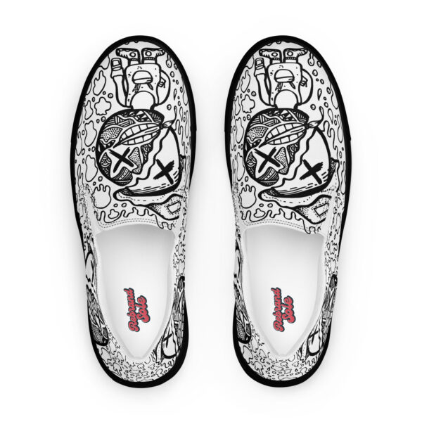 Mr. Split v1 Men’s slip-on canvas shoes - Image 12