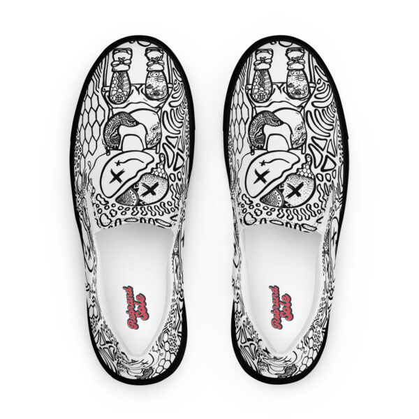 Mr. Split v3 Men’s slip-on canvas shoes - Image 12