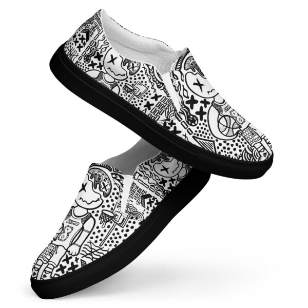 Mr. Split v4 Men’s slip-on canvas shoes - Image 24