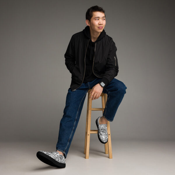 Mr. Split v7 Men’s slip-on canvas shoes - Image 7