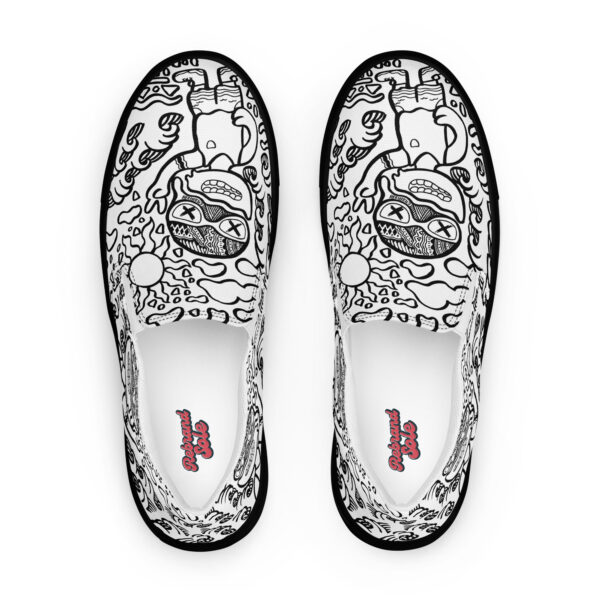 Mr. Split v7 Men’s slip-on canvas shoes - Image 12