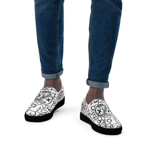Mr. Split v8 Men’s slip-on canvas shoes - Image 19