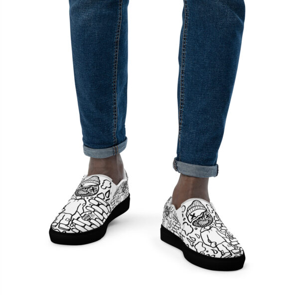 Mr. Split v9 Men’s slip-on canvas shoes - Image 2