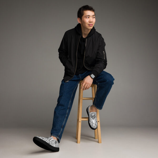 Mr. Split v9 Men’s slip-on canvas shoes - Image 11