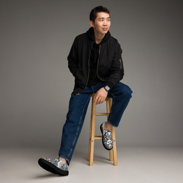 Mr. Split v2 Men’s slip-on canvas shoes - Image 18
