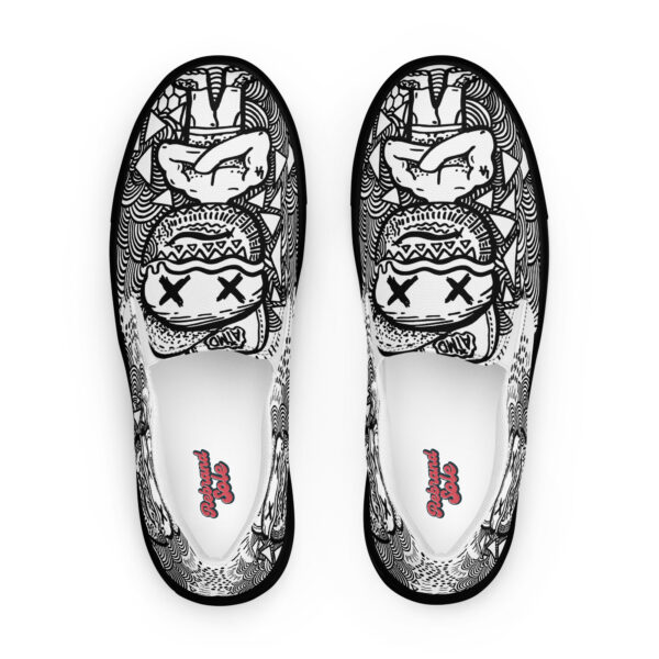 Mr. Split v2 Men’s slip-on canvas shoes - Image 20