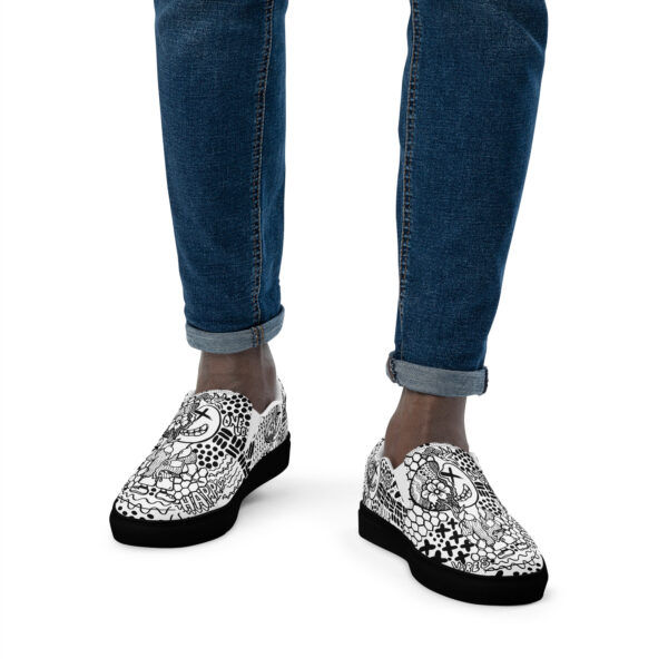 Mr. Split v10 Men’s slip-on canvas shoes - Image 2