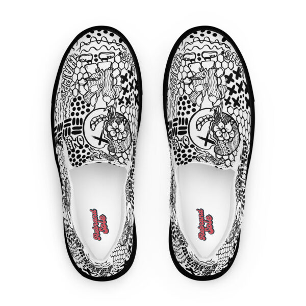 Mr. Split v10 Men’s slip-on canvas shoes - Image 10