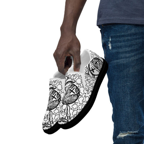 Mr. Split v1 Men’s slip-on canvas shoes - Image 8