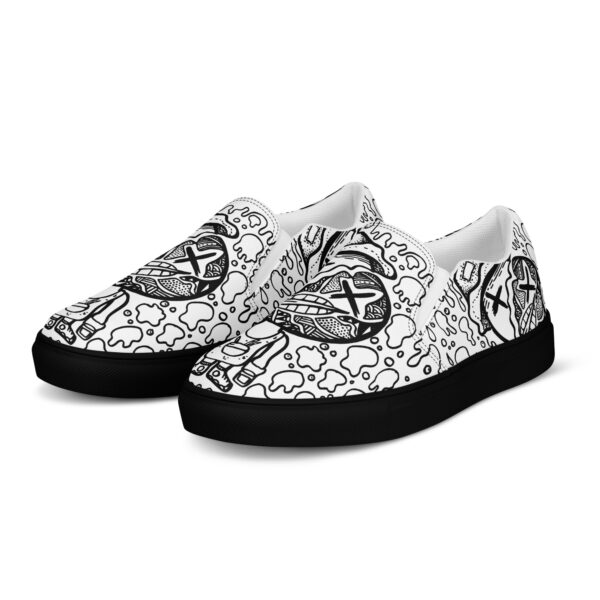 Mr. Split v1 Men’s slip-on canvas shoes - Image 11
