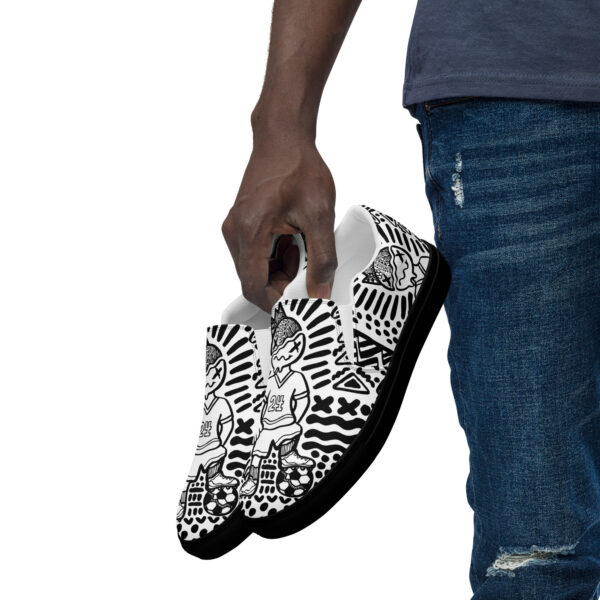 Mr. Split v5 Men’s slip-on canvas shoes - Image 3