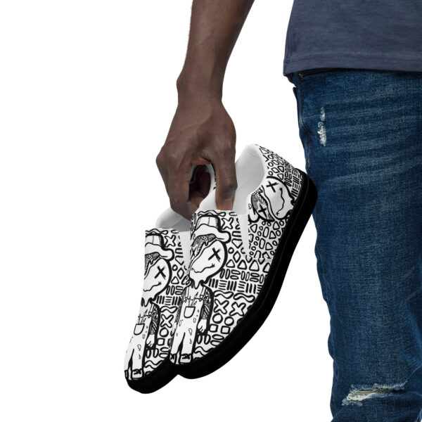 Mr. Split V6 Men’s slip-on canvas shoes - Image 19