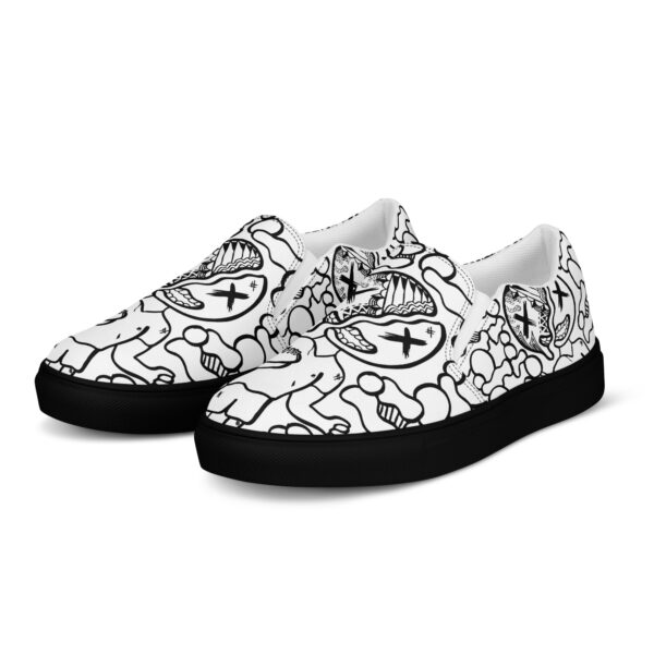 Mr. Split v8 Men’s slip-on canvas shoes - Image 22