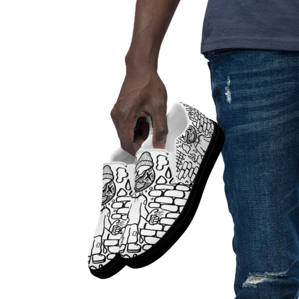 Mr. Split v9 Men’s slip-on canvas shoes - Image 12