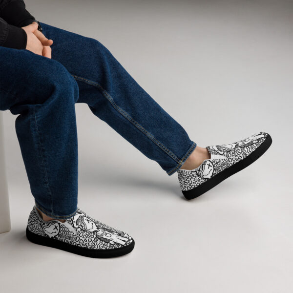 Mr. Split V6 Men’s slip-on canvas shoes - Image 15